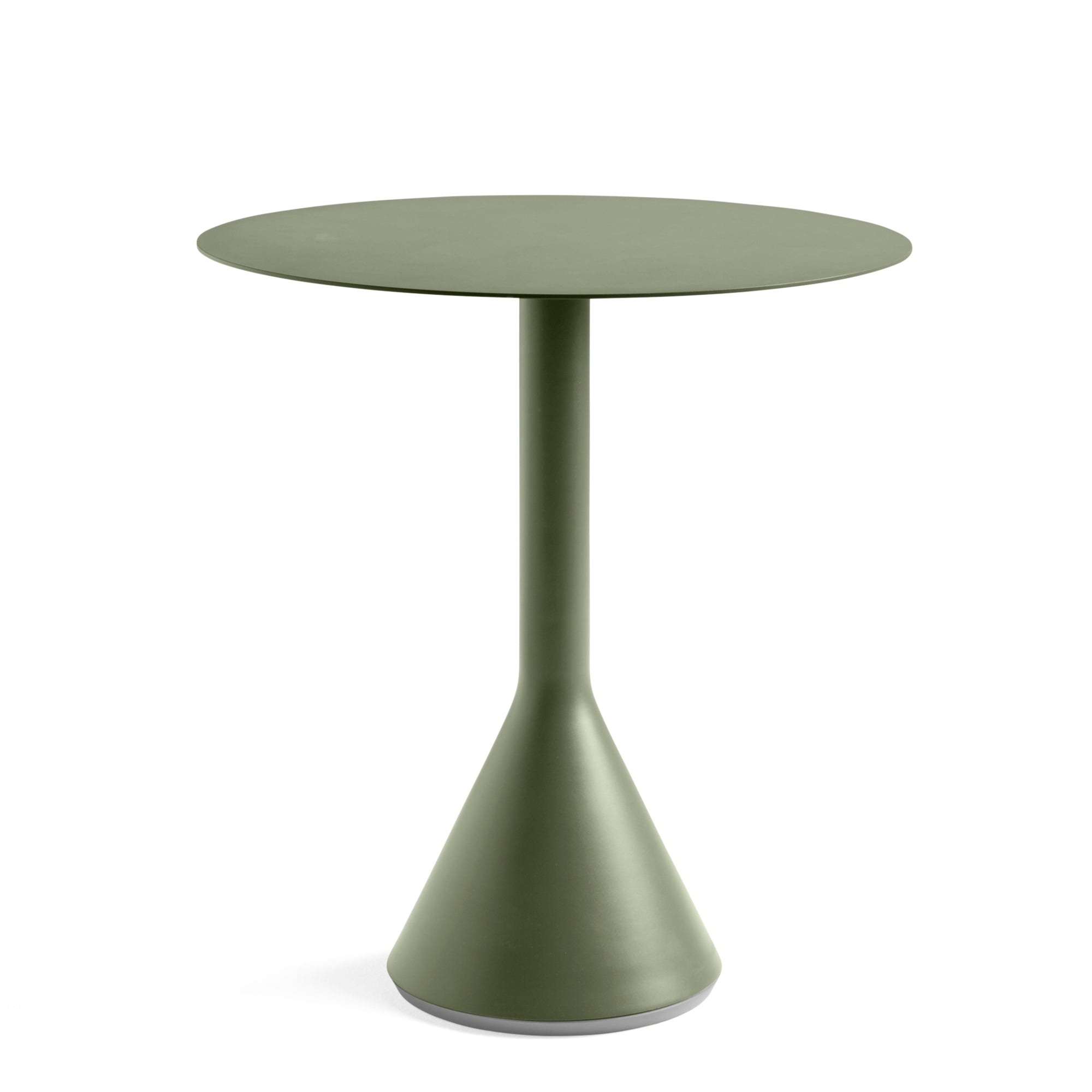 HAY Palissade Cone pöytä Ø70 oliivinvihreä - Laatukaluste