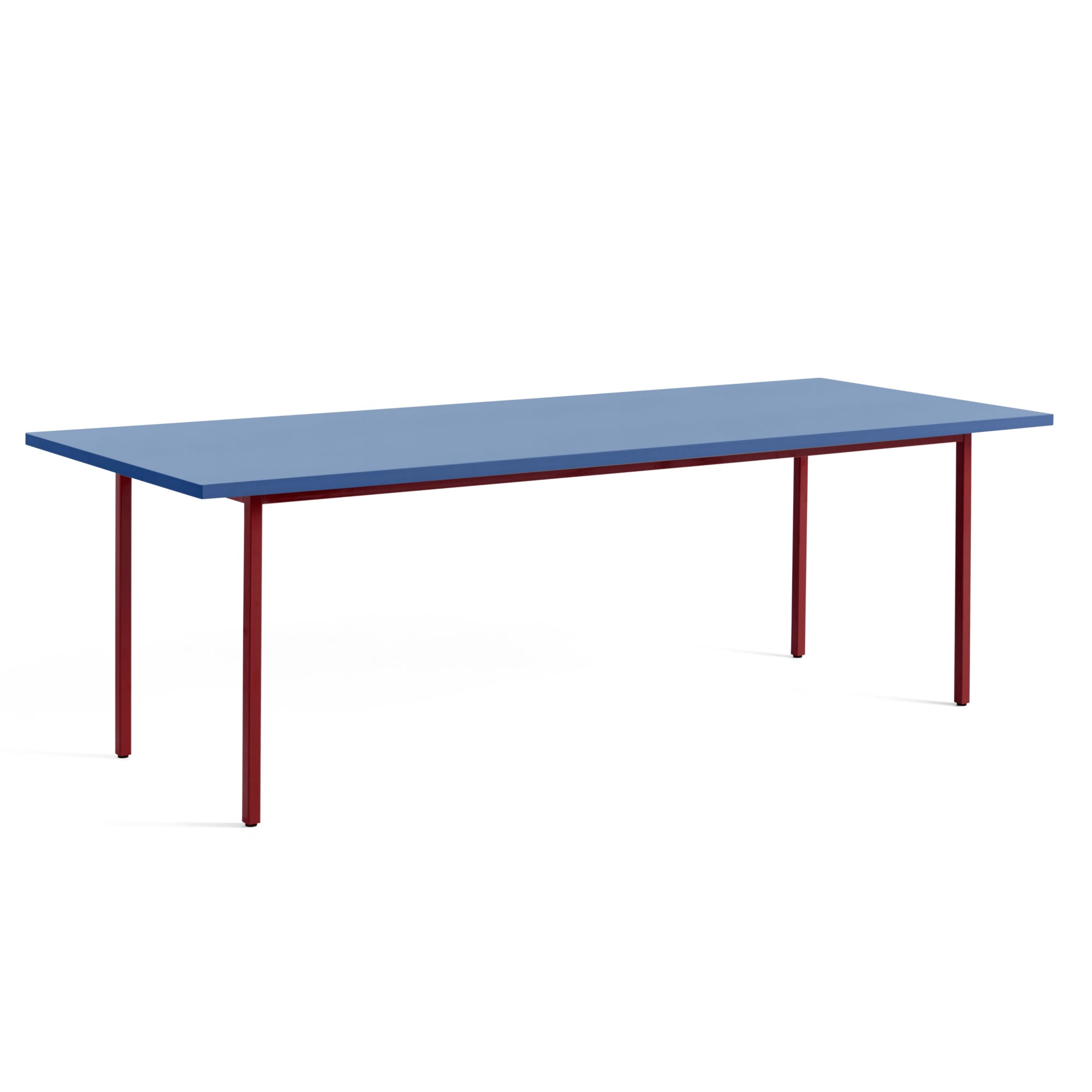 HAY Two-Colour pöytä 240x90 sininen/punainen - Laatukaluste