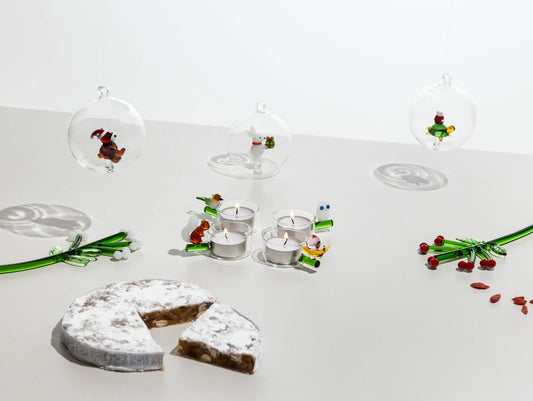 Ichendorf Milano Woodland Tales joulupallo istuva karhu Ichendorf Milano