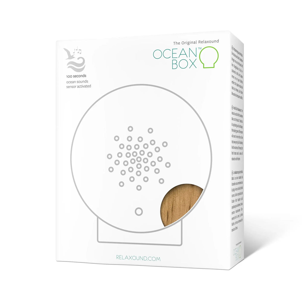 Relaxound Oceanbox äänilaatikko leppä Relaxound