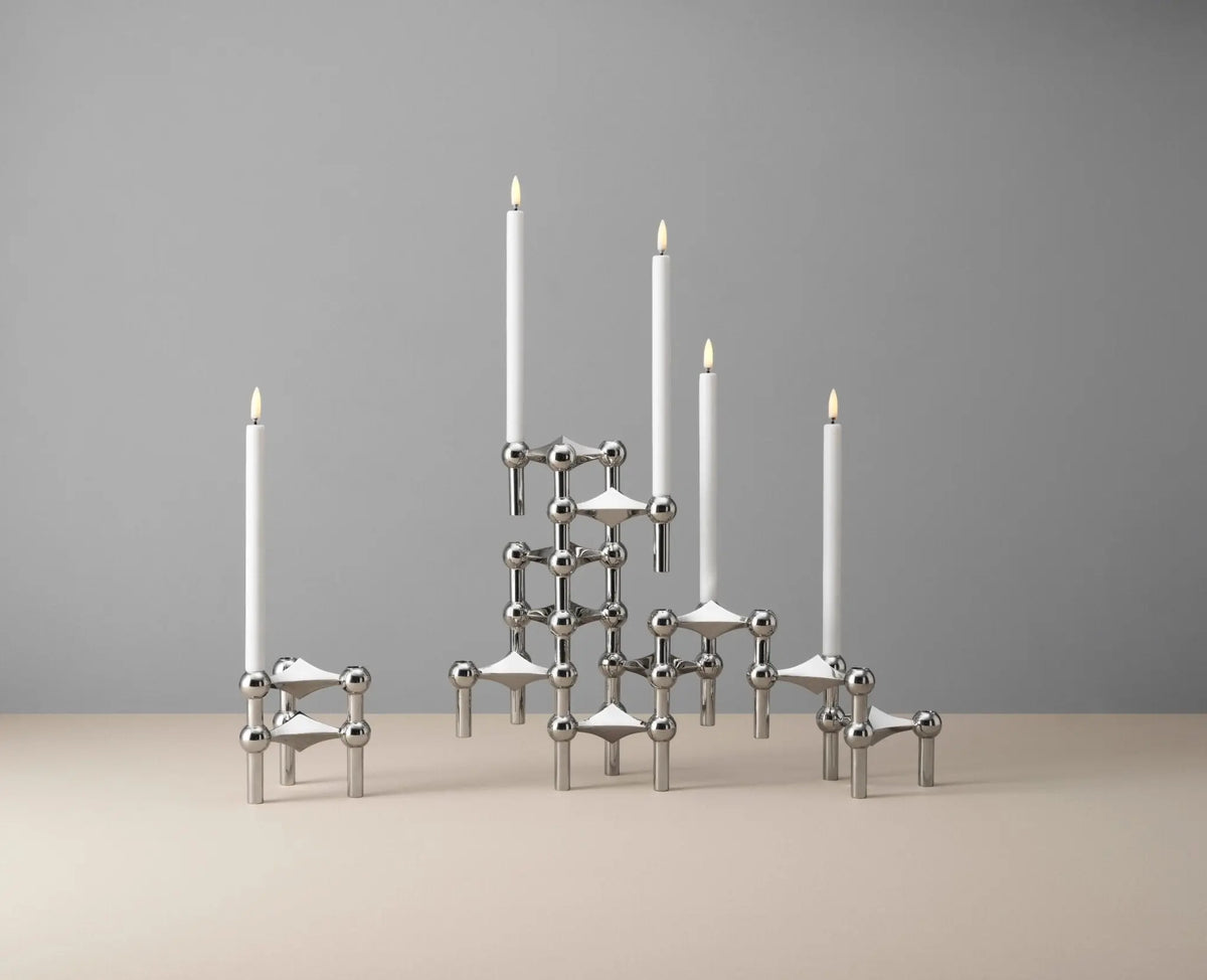STOFF Nagel by Uyuni LED-kynttilä 2kpl valkoinen - Laatukaluste