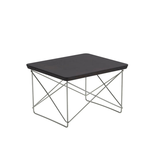 Vitra Eames LTR Occasional pöytä tumma tammi/ruostumaton teräs Vitra