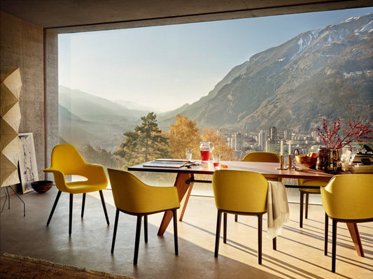 Vitra S.A.M. Bois pöytä 240x90 öljytty pähkinä - Laatukaluste