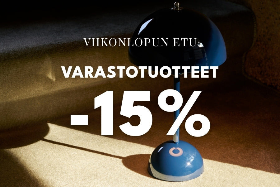 Varastotuotteet -15%