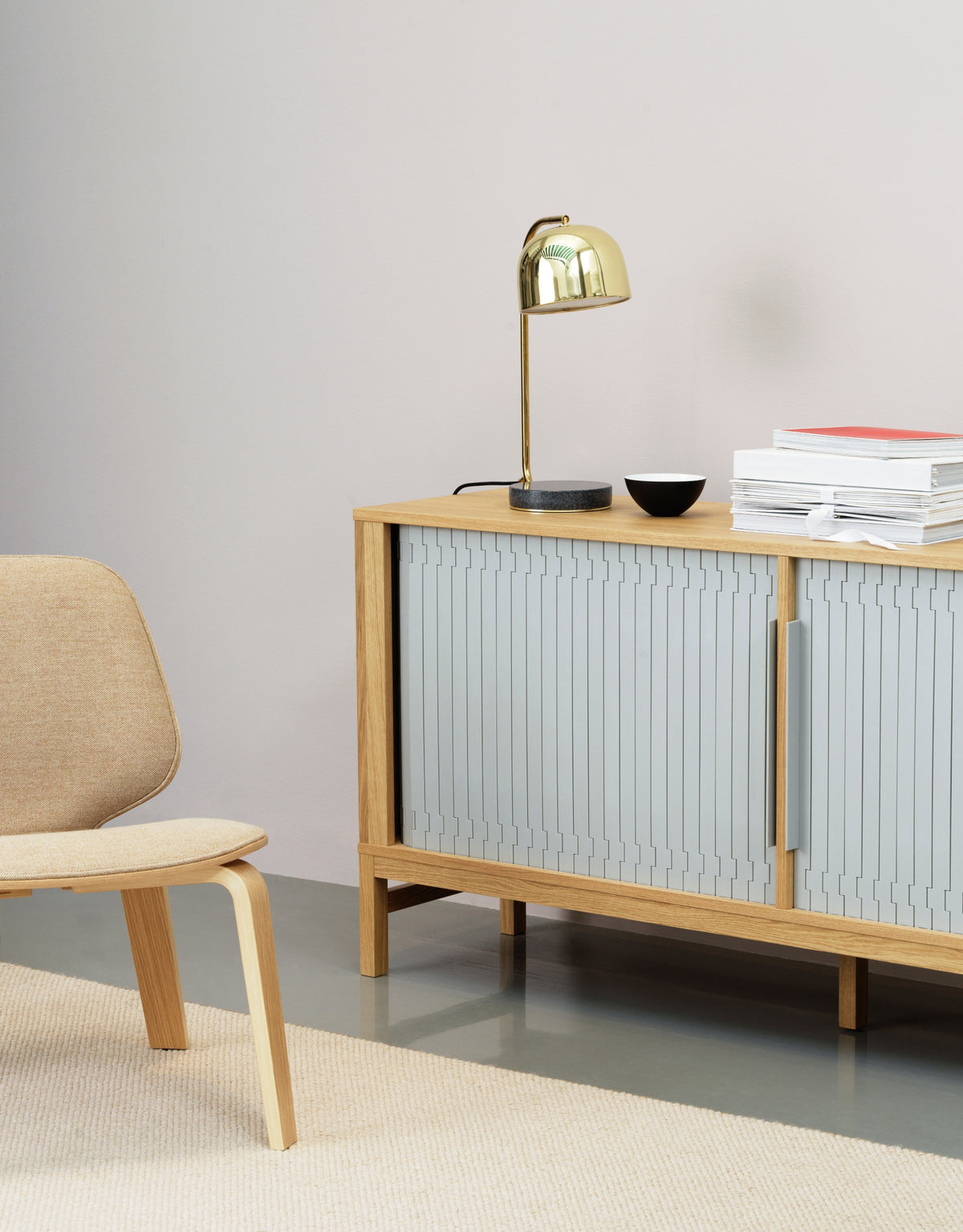 Normann Copenhagen Jalousi senkki harmaa
