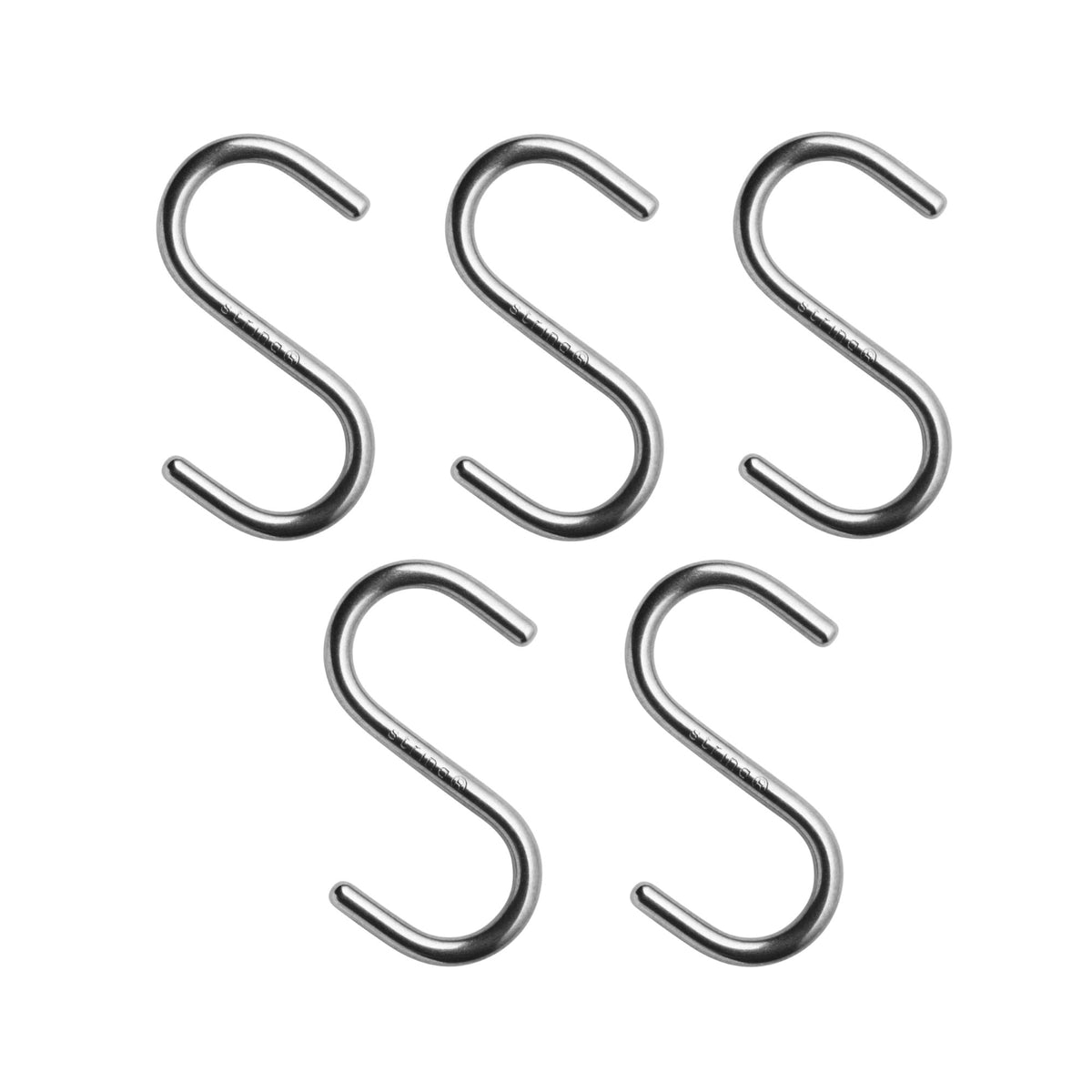 String System S-hooks stainless steel 5pcs