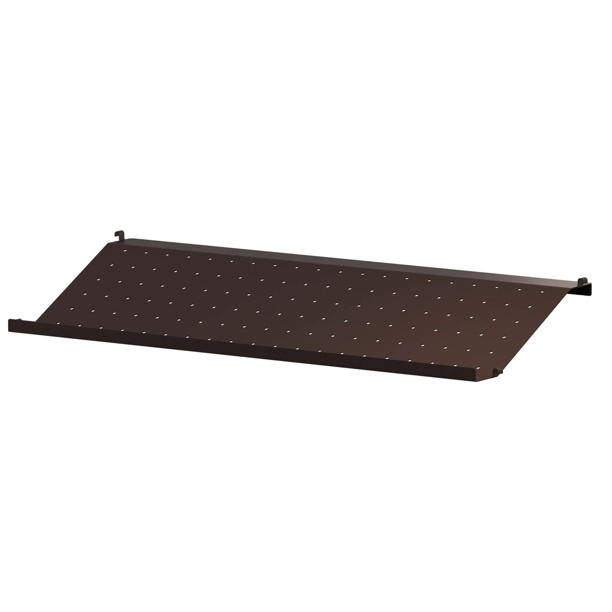 String System kenkähylly metalli 78x30 tummanruskea