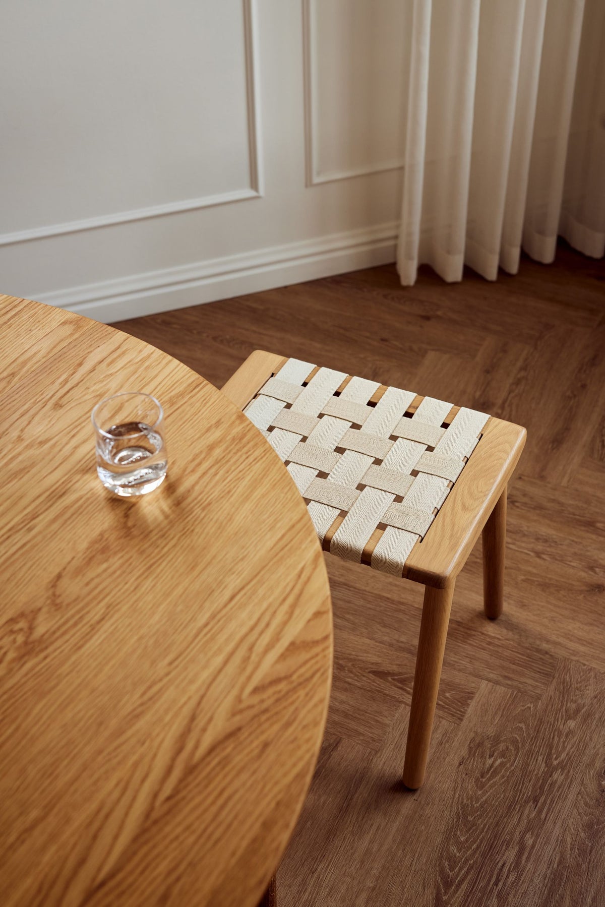 Andersen Furniture Seat jakkara valkolakattu tammi