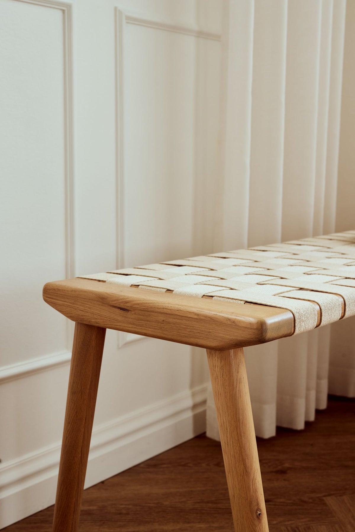 Andersen Furniture Seat penkki 100 cm valkolakattu tammi