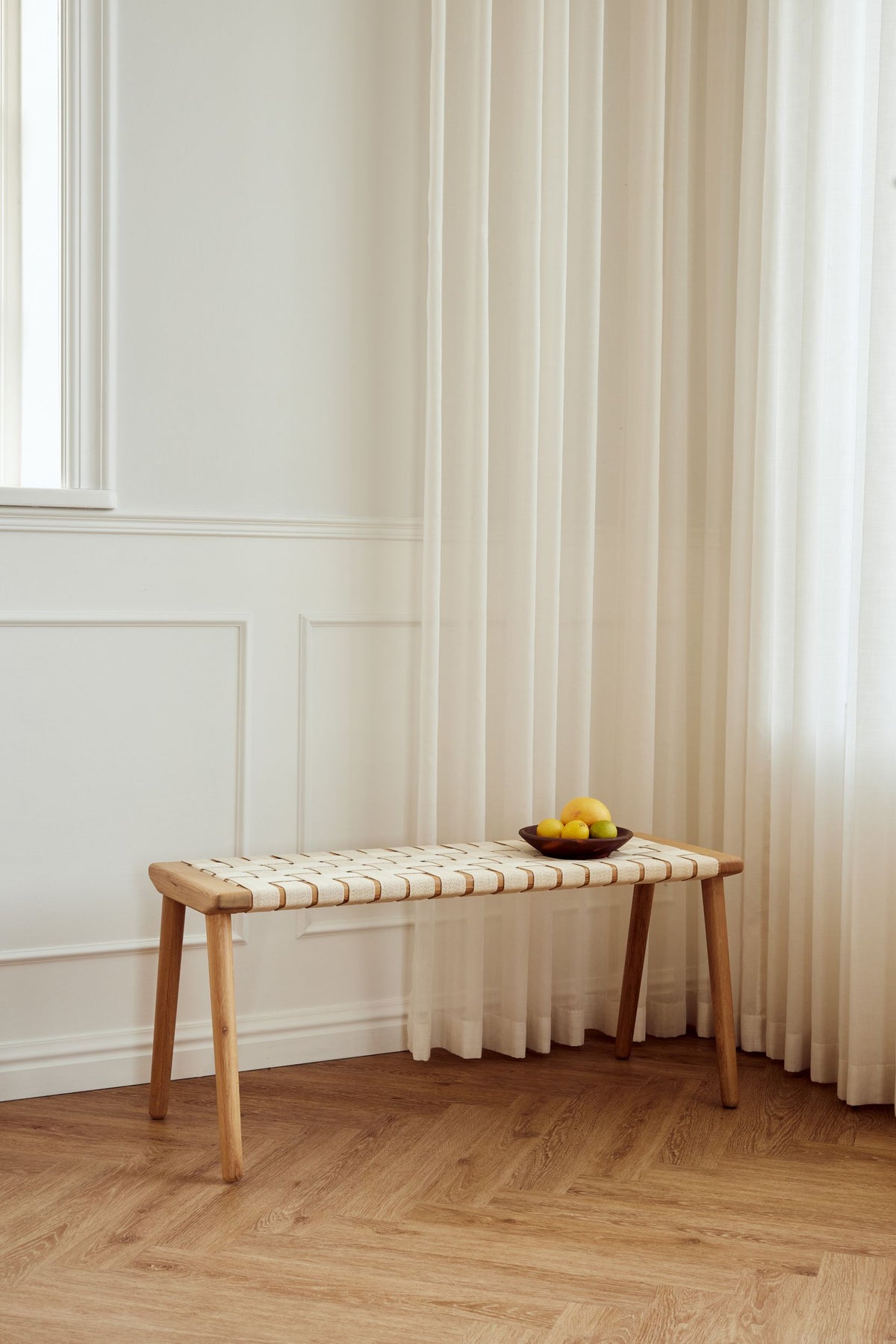 Andersen Furniture Seat penkki 100 cm valkolakattu tammi