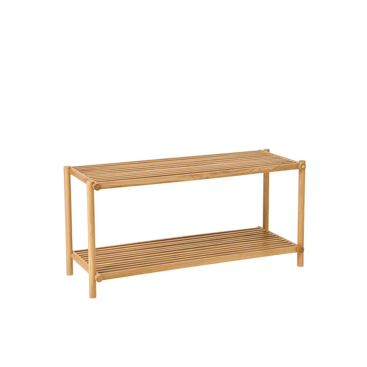 Andersen Furniture Column kenkäteline 87 cm lakattu tammi