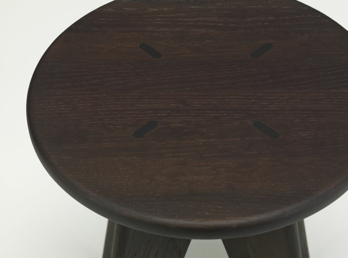 Vitra Tabouret Bois stool dark oak