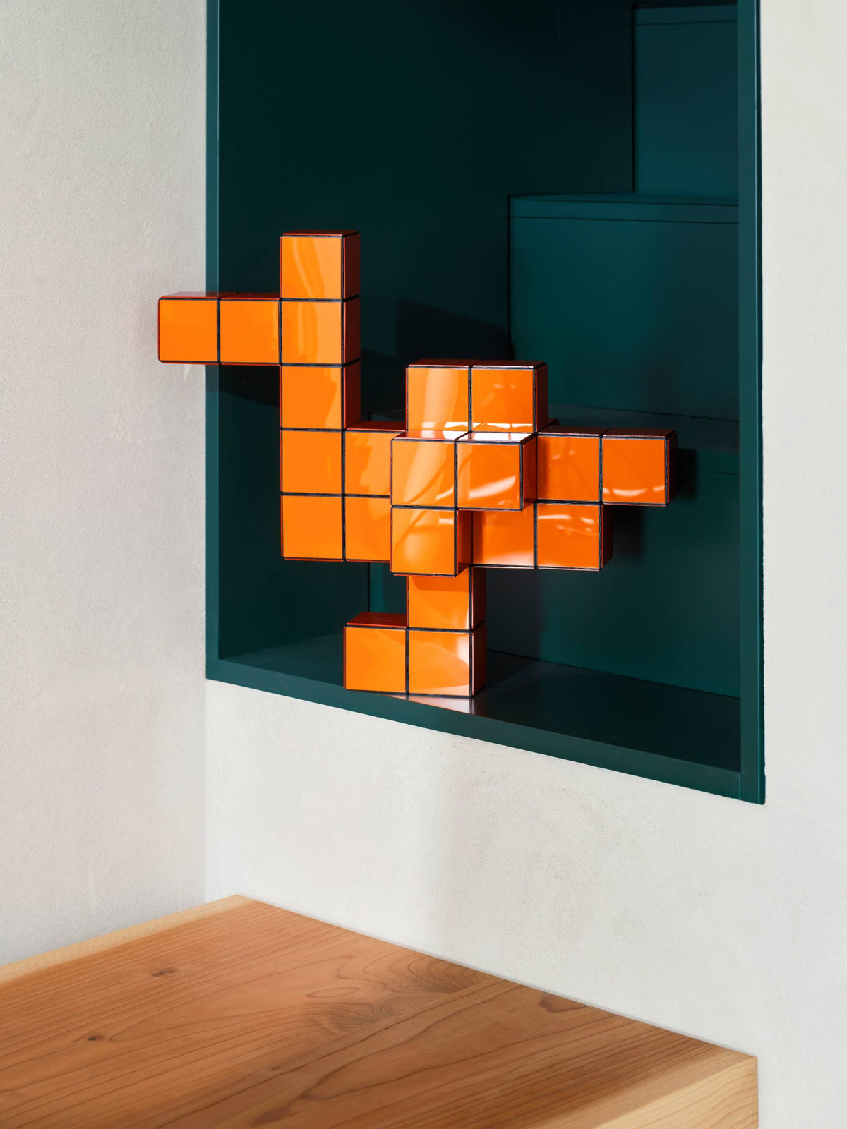 Vitra Panton Cubes ankka oranssi
