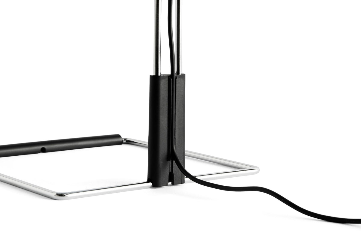 HAY Matin table lamp S steel/white