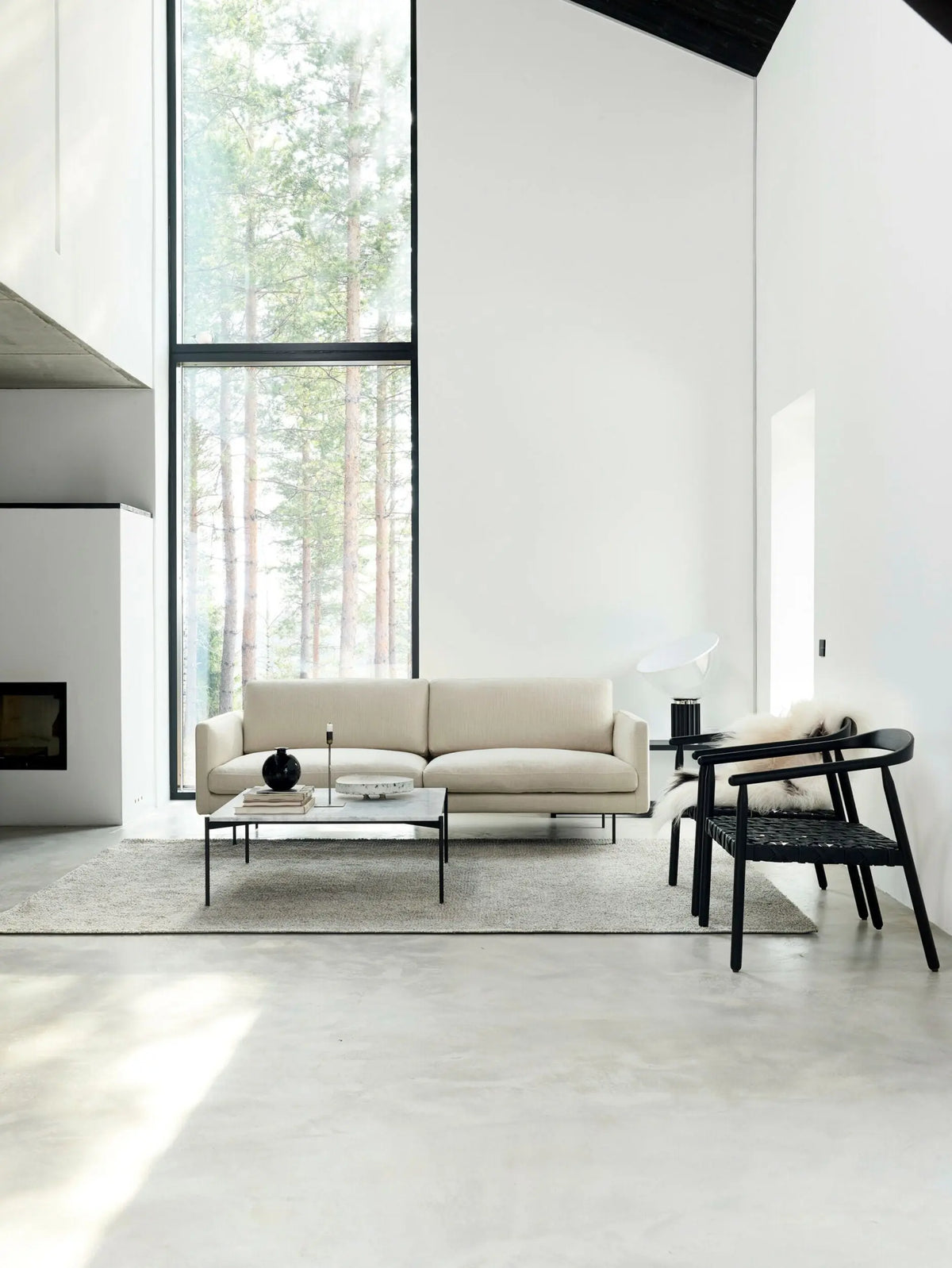 Adea Plateau 60x60 sohvapöytä valkoinen marmori Adea