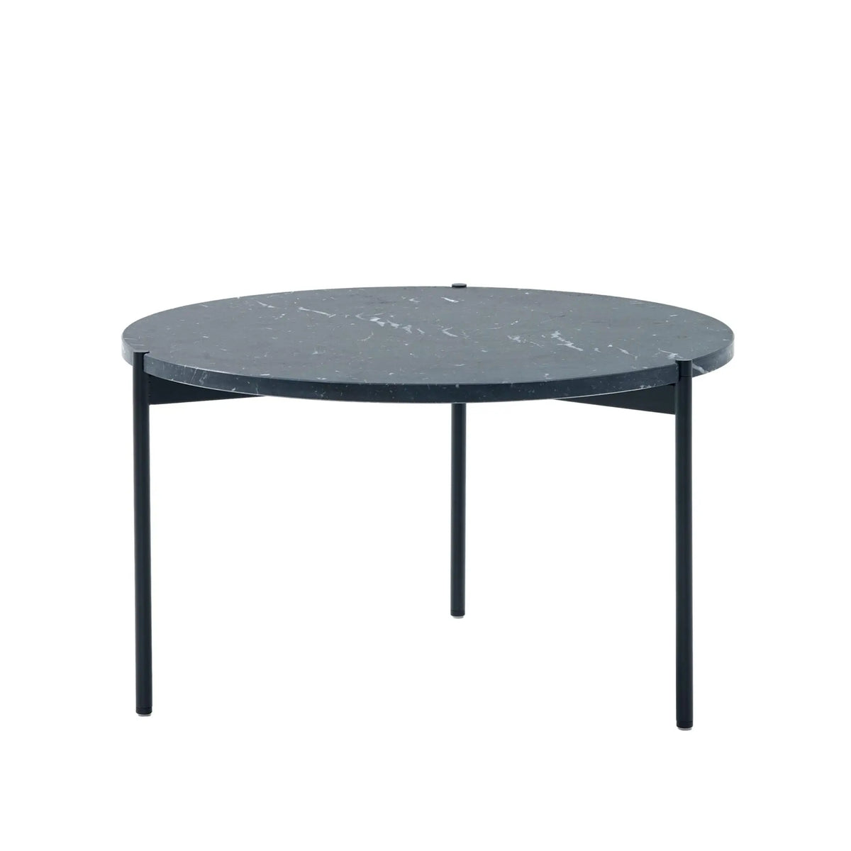 Adea Plateau Ø60 sohvapöytä musta marmori Adea