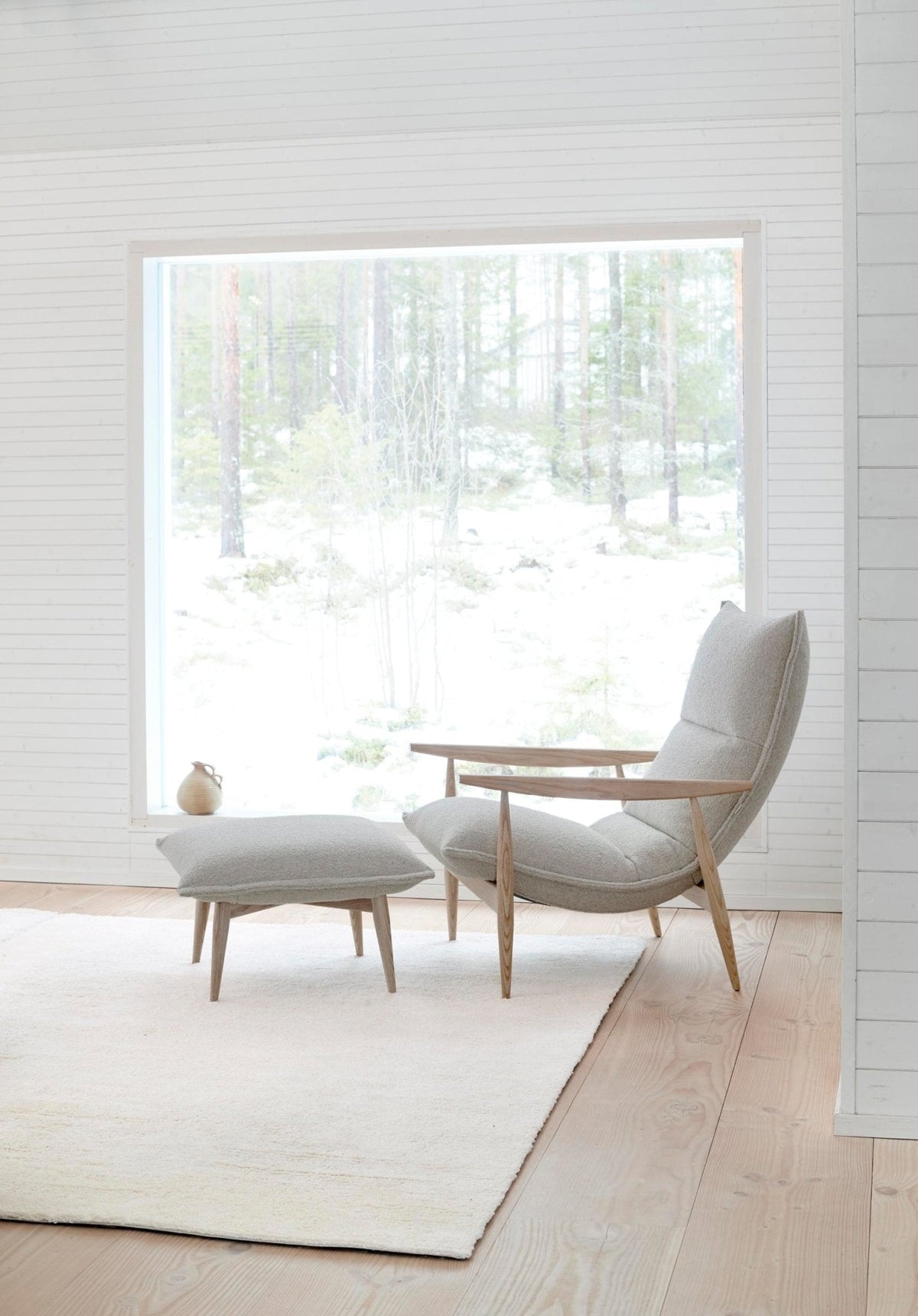 Adea Tao lepotuoli Orsetto-kangas - Laatukaluste