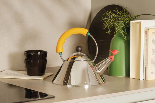 Alessi 9093/1 vesipannu keltainen Alessi