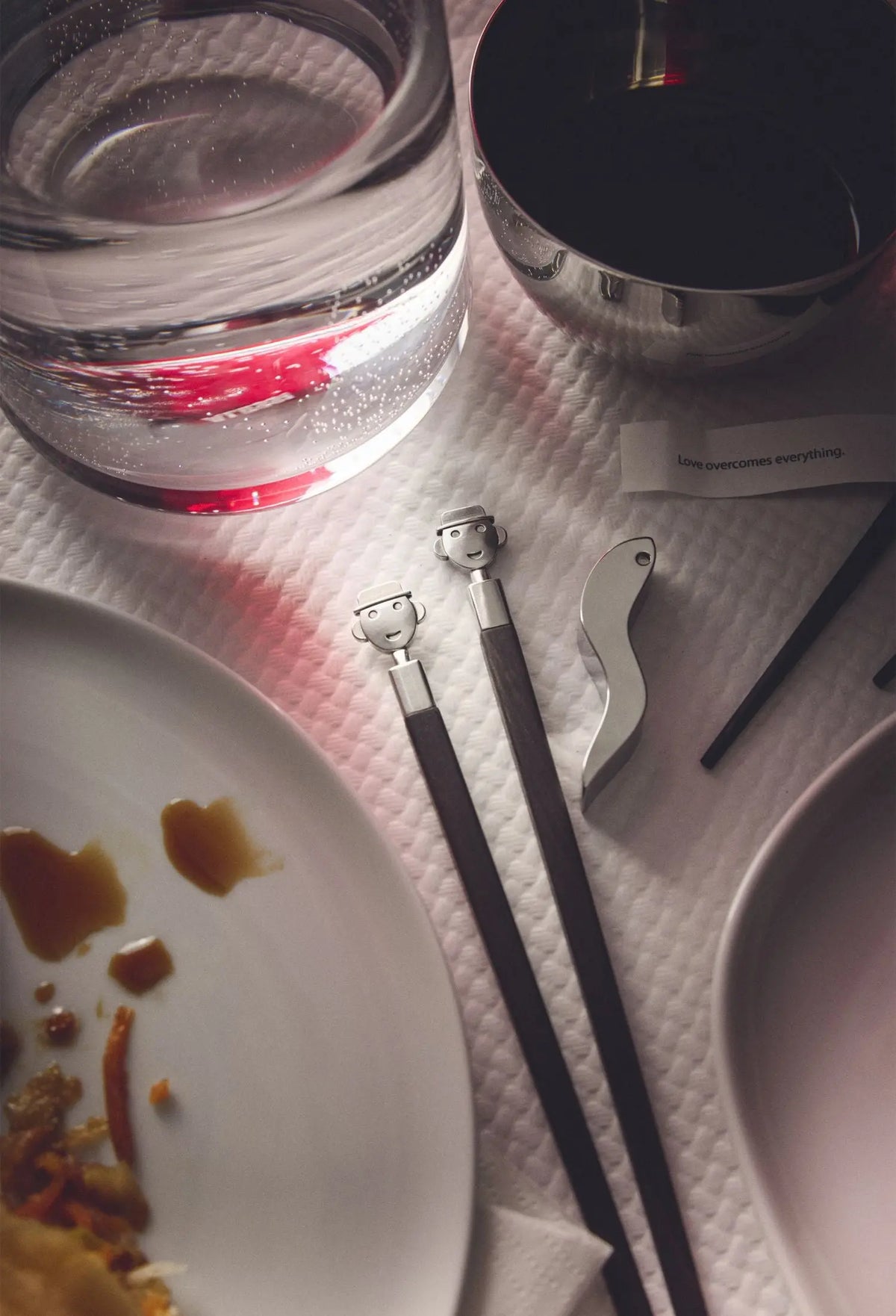 Alessi Alessandro Stick syömäpuikot+pidike Alessi