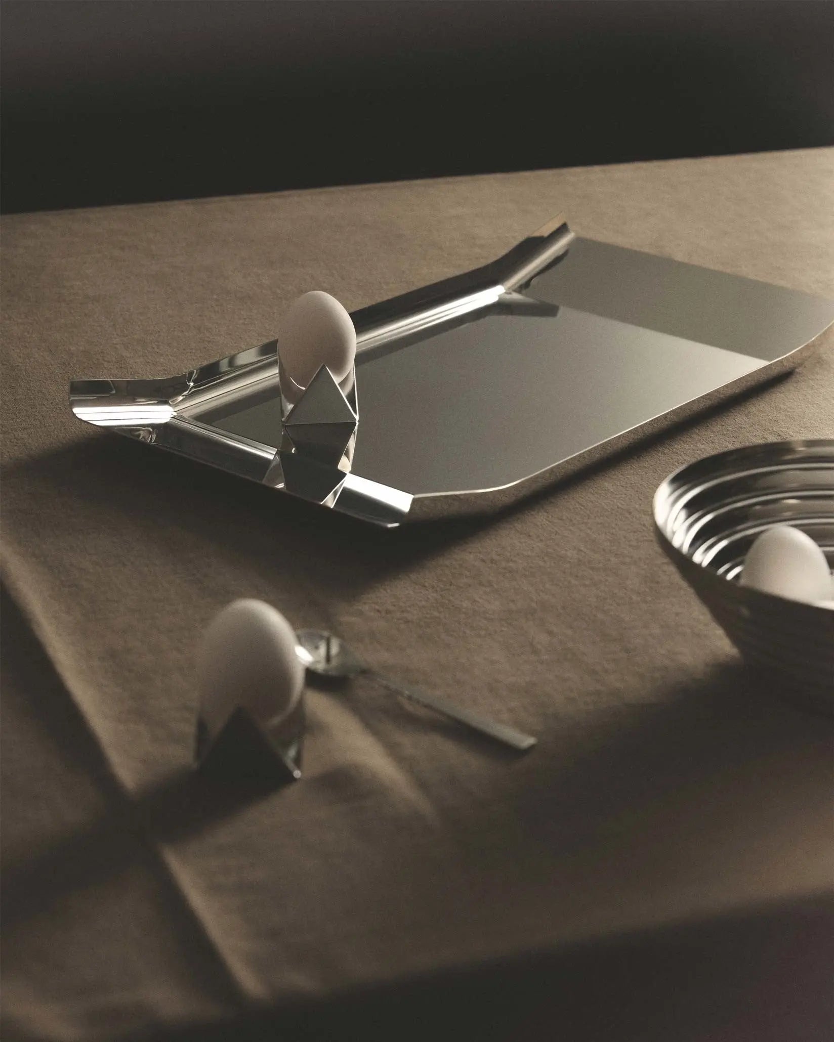 Alessi Arran tarjotin kiillotettu teräs Alessi