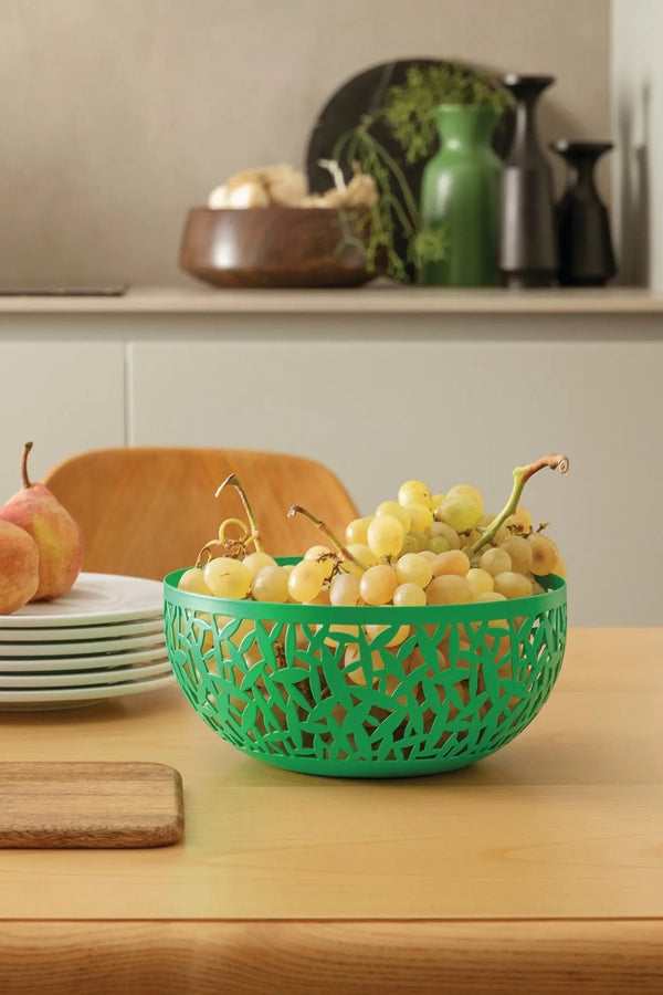Alessi Cactus! hedelmäkori Ø21 vihreä - Laatukaluste