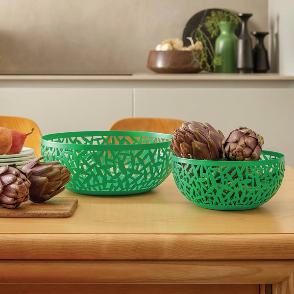 Alessi Cactus! hedelmäkori Ø29 vihreä - Laatukaluste