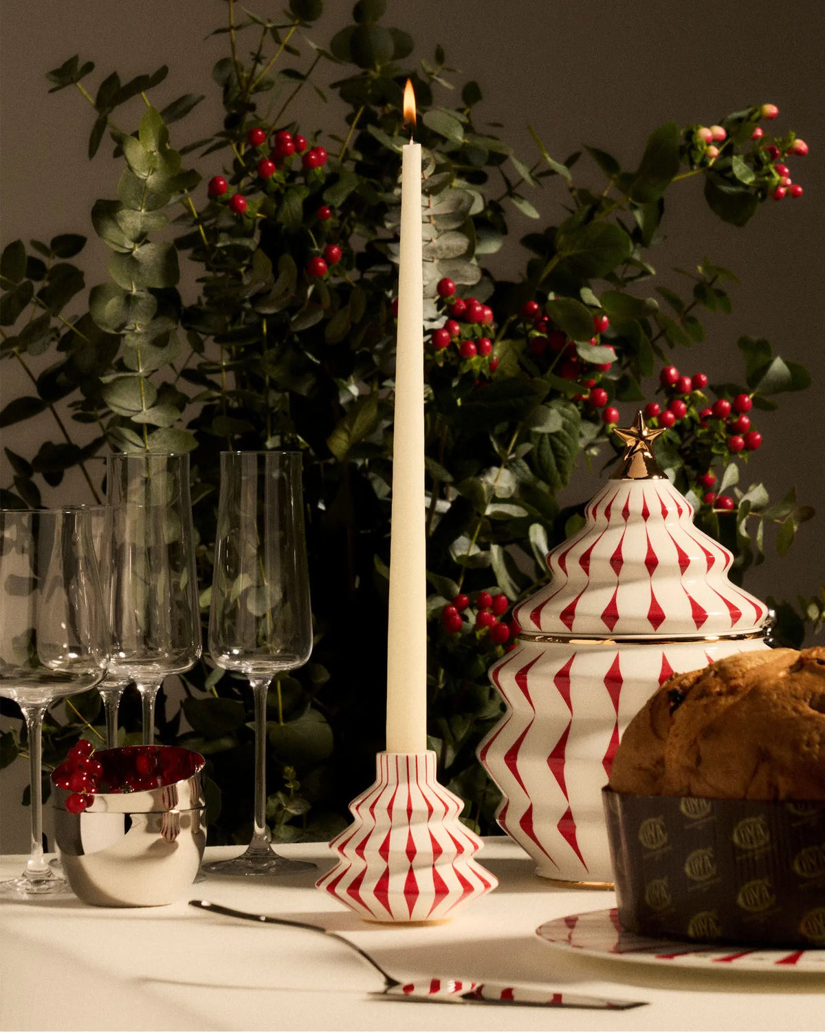 Alessi Delight kynttilänjalka Alessi