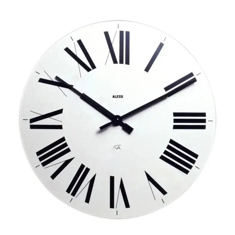 Alessi Firenze seinäkello valkoinen - Laatukaluste