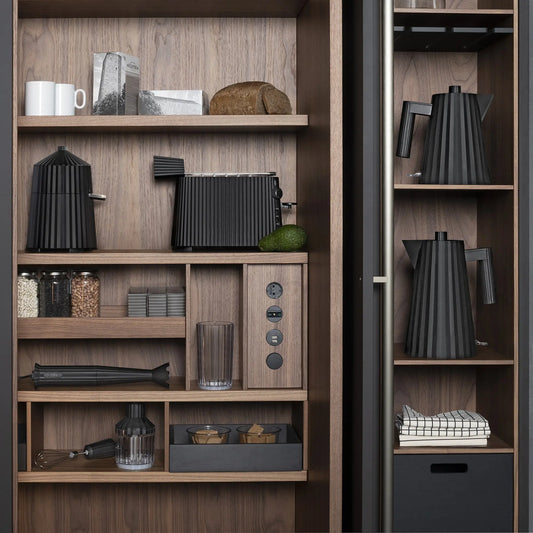 Alessi Plissé Bundle setti musta Alessi