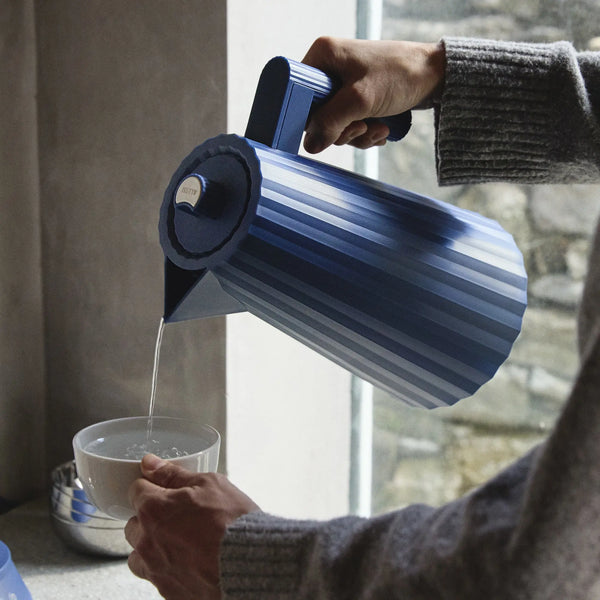 Alessi Plissé vedenkeitin 1.7L sininen Alessi