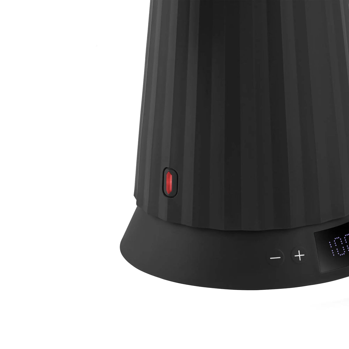 Alessi Plissé vedenkeitin lämmönsäädöllä 1.7L musta Alessi