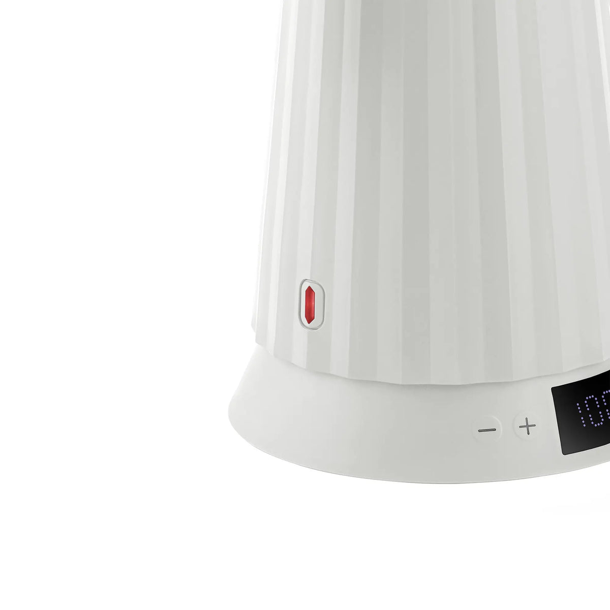 Alessi Plissé vedenkeitin lämmönsäädöllä 1.7L valkoinen Alessi