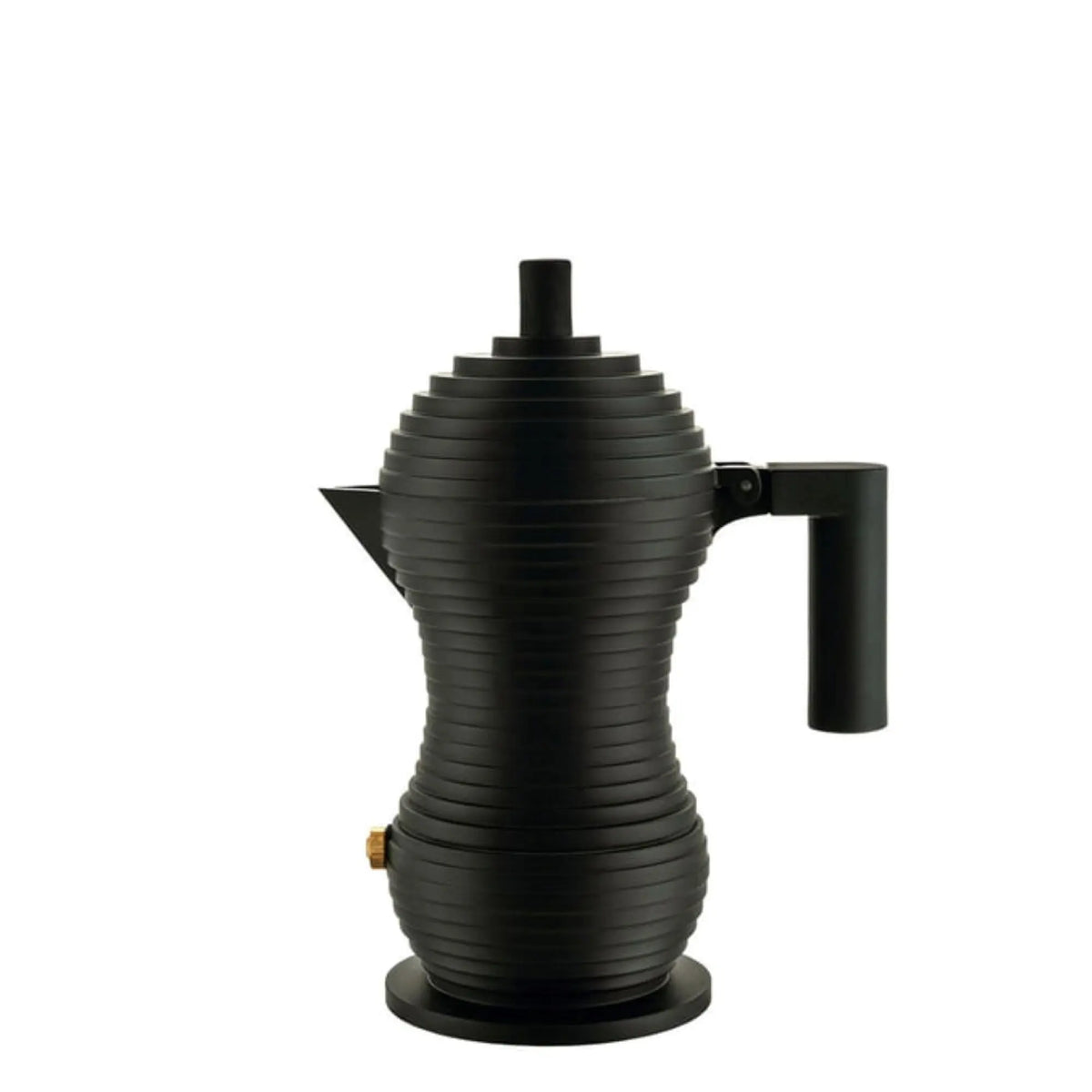 Alessi Pulcina espressopannu 3 kuppia musta/musta - Laatukaluste