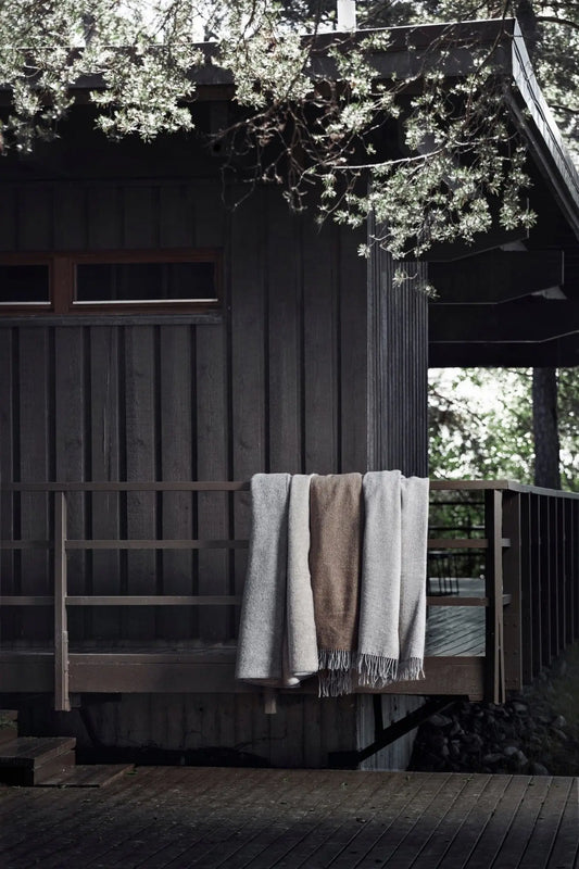 Anno Laama villahuopa fariini/meleerattu harmaa - Laatukaluste