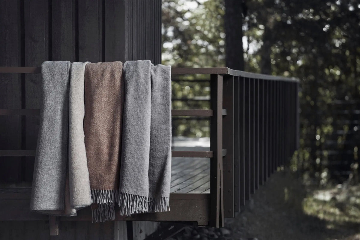 Anno Laama villahuopa fariini/meleerattu harmaa - Laatukaluste