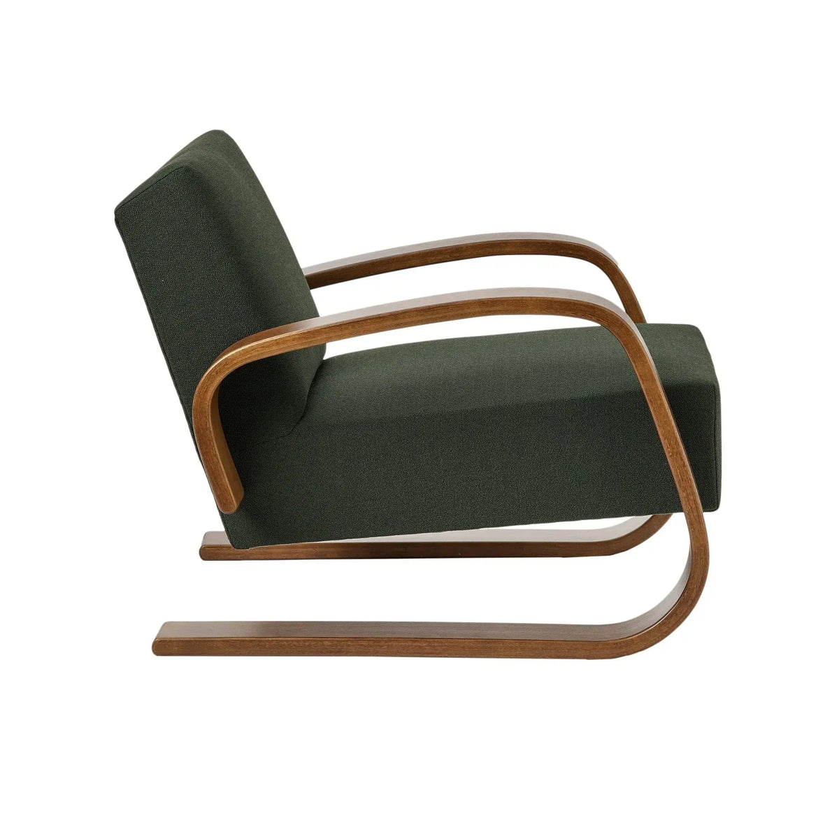 Artek 400 "Tankki" lepotuoli Vidar/pähkinäpetsattu koivu Artek