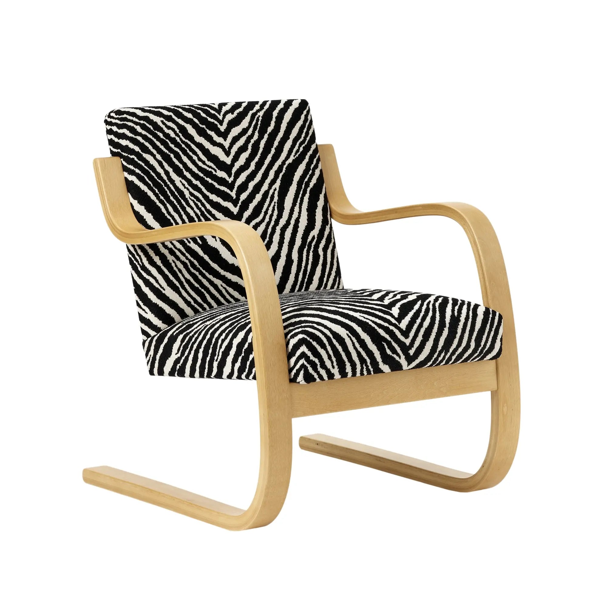 Artek 402 lepotuoli Zebra/hunajap. koivu Artek