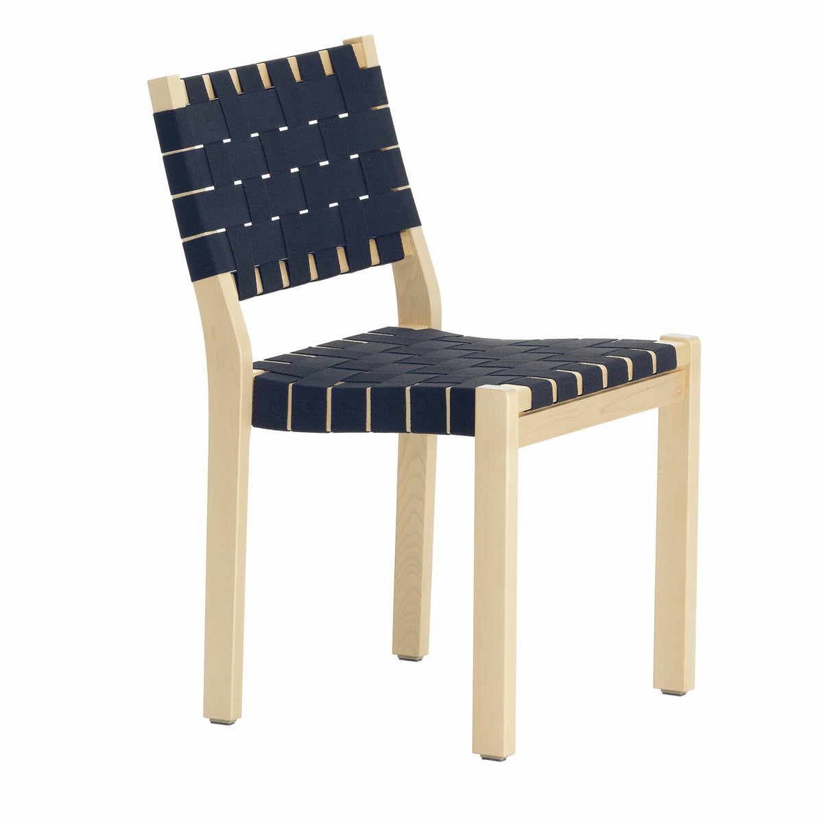 Artek 611 tuoli koivu/sininen - Laatukaluste