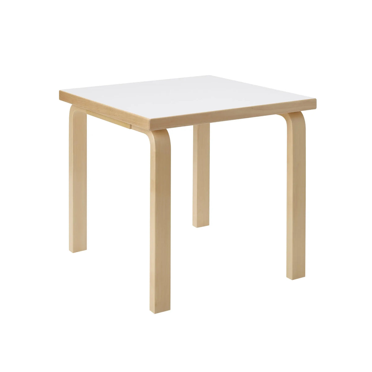 Artek 80C sohvapöytä valkoinen laminaatti Artek
