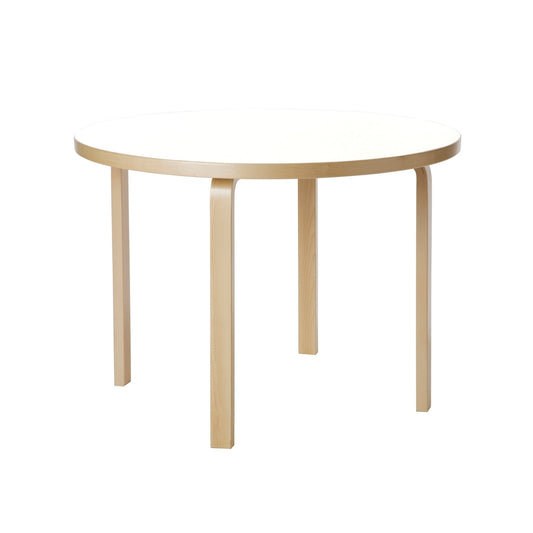 Artek 90A pöytä valkoinen laminaatti Artek
