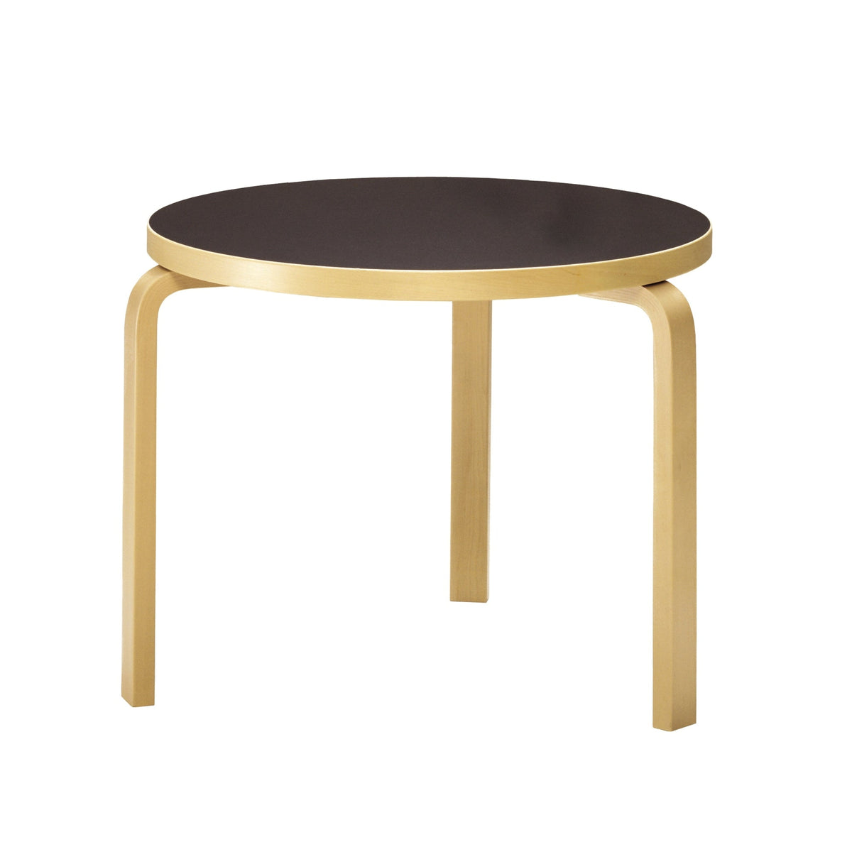 Artek 90B pöytä musta linoleum - Laatukaluste