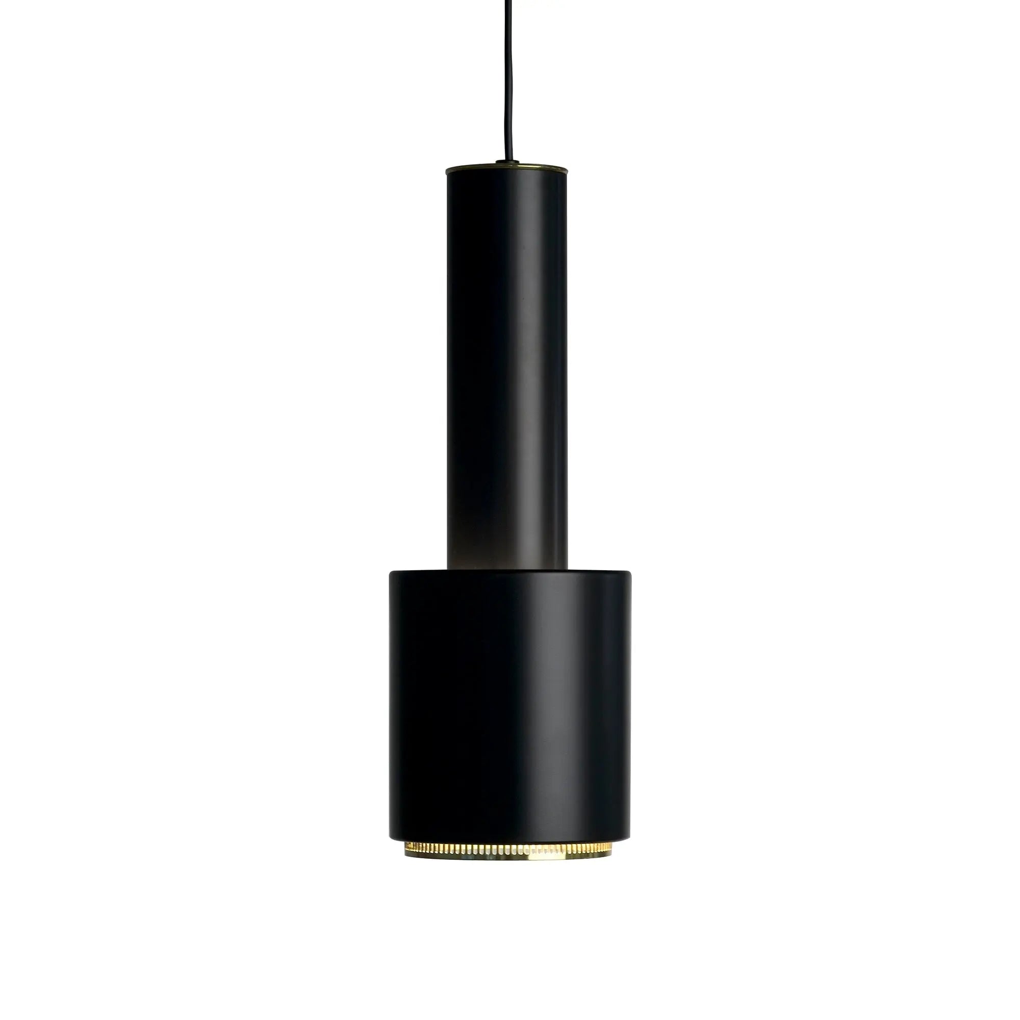 Artek A110 "Käsikranaatti" valaisin musta/messinki - Laatukaluste