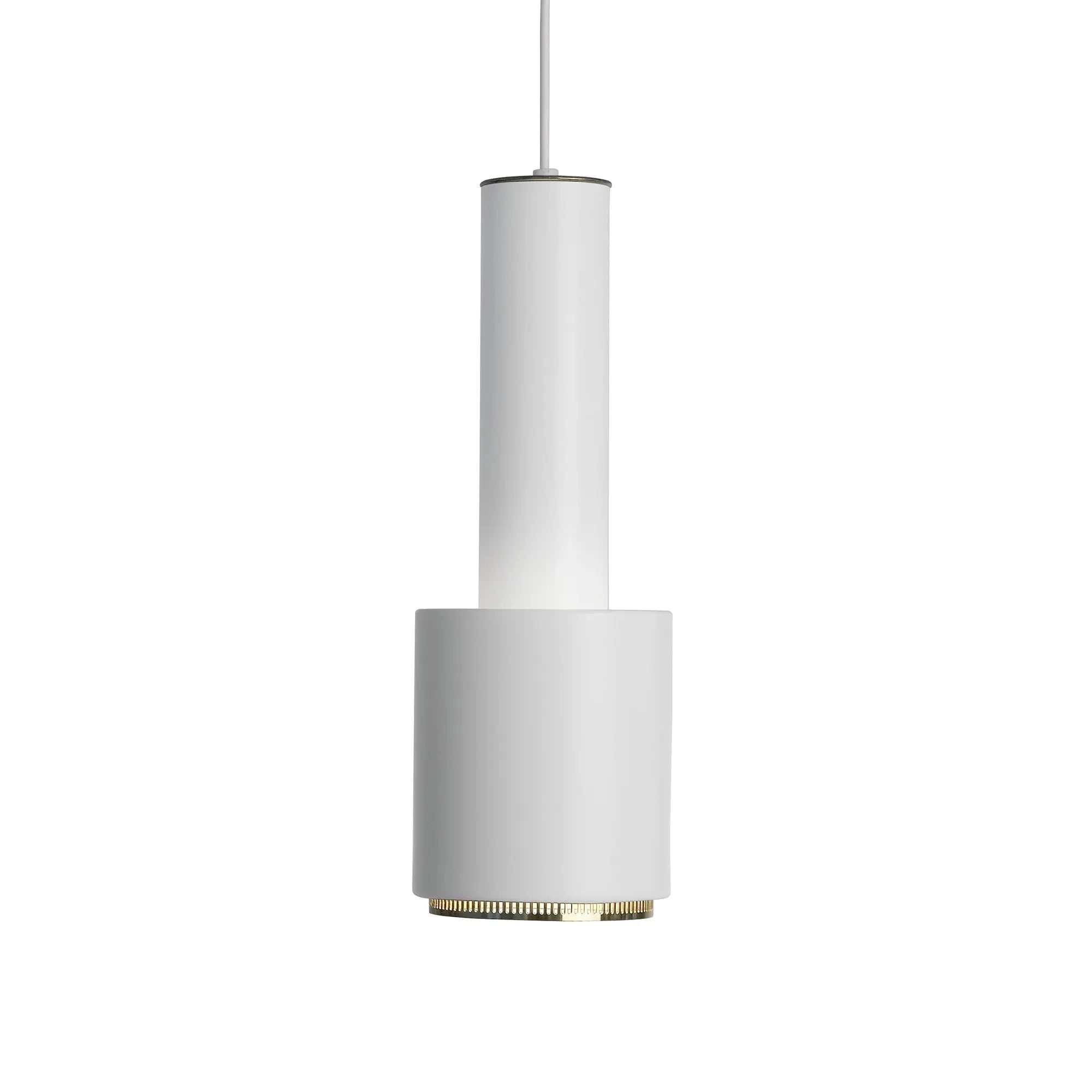Artek A110 "Käsikranaatti" valaisin valkoinen/messinki - Laatukaluste
