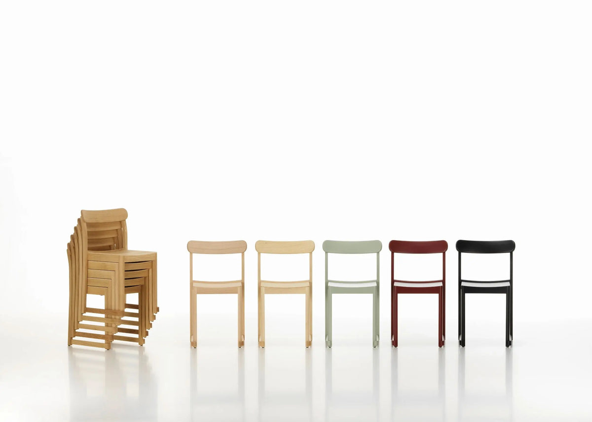 Artek Atelier tuoli maalattu musta Artek
