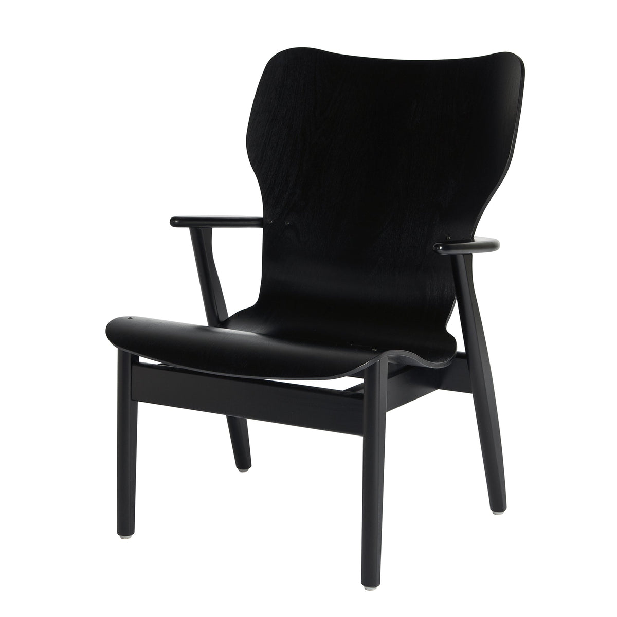 Artek Domus nojatuoli maalattu musta - Laatukaluste