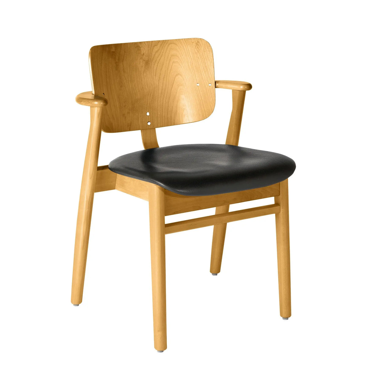 Artek Domus tuoli istuin nahkaverhoiltu Artek