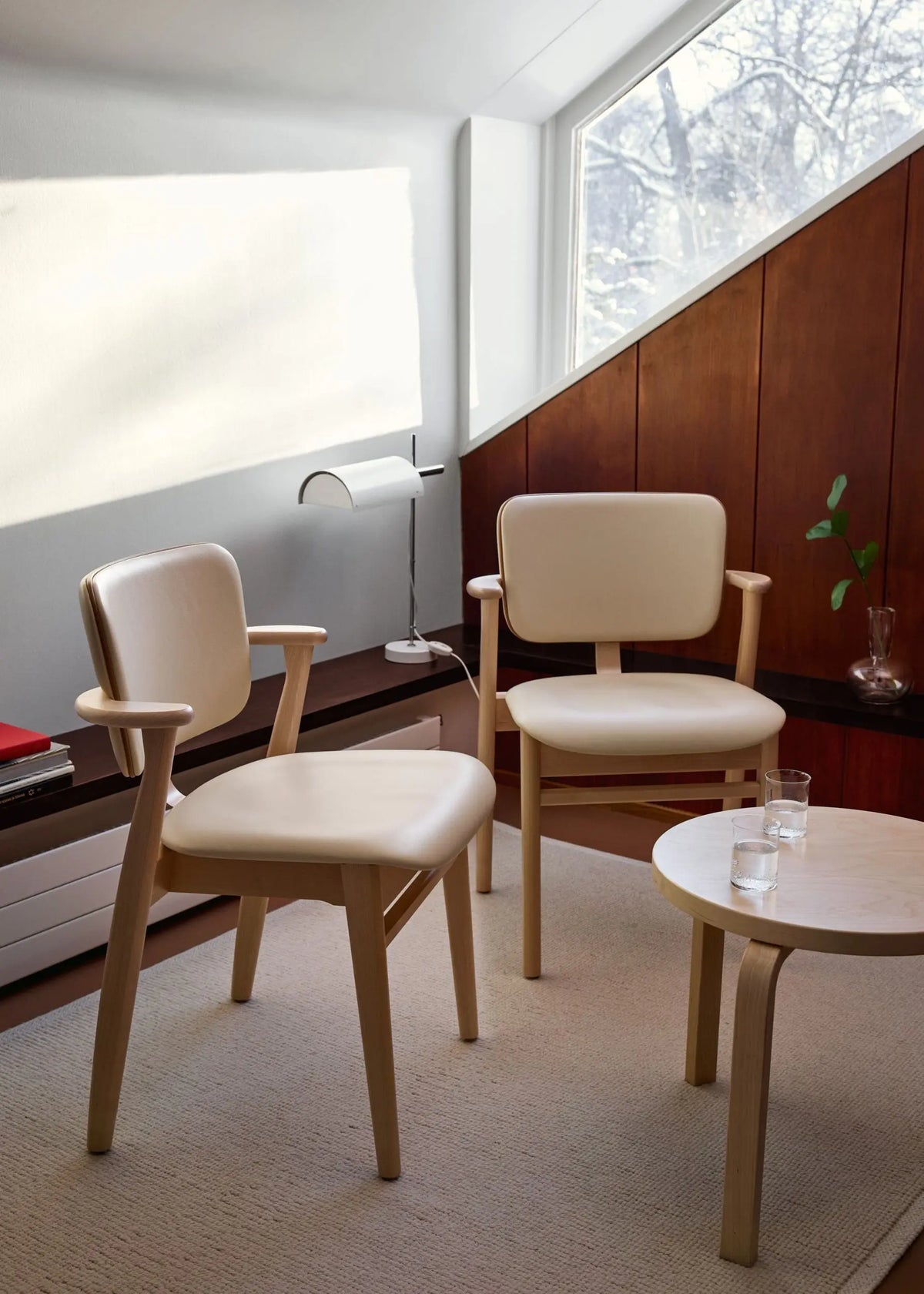 Artek Domus tuoli lakattu koivu/Prestige cream Artek