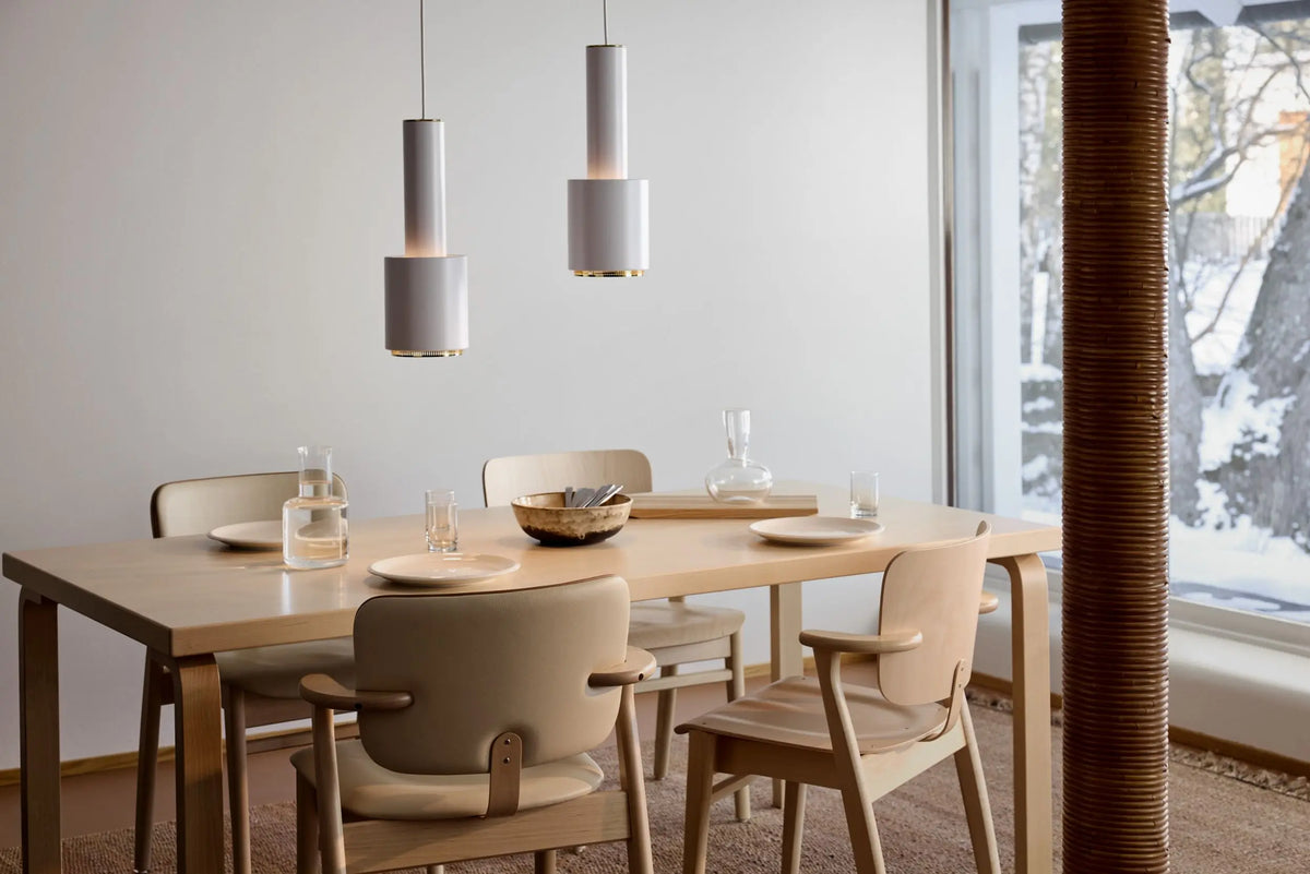 Artek Domus tuoli lakattu koivu/Prestige cream Artek