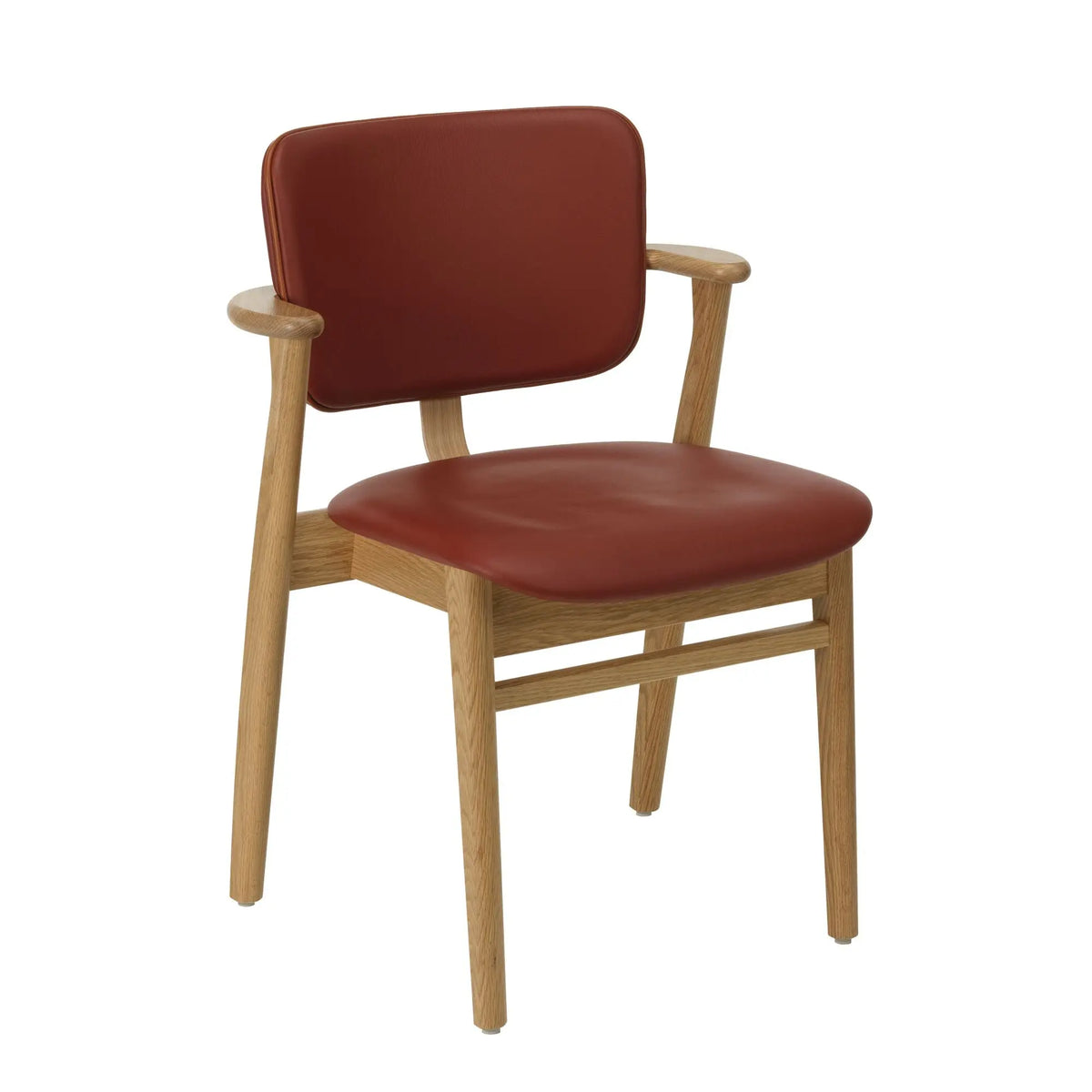 Artek Domus tuoli lakattu tammi/Spectrum terrakotta Artek