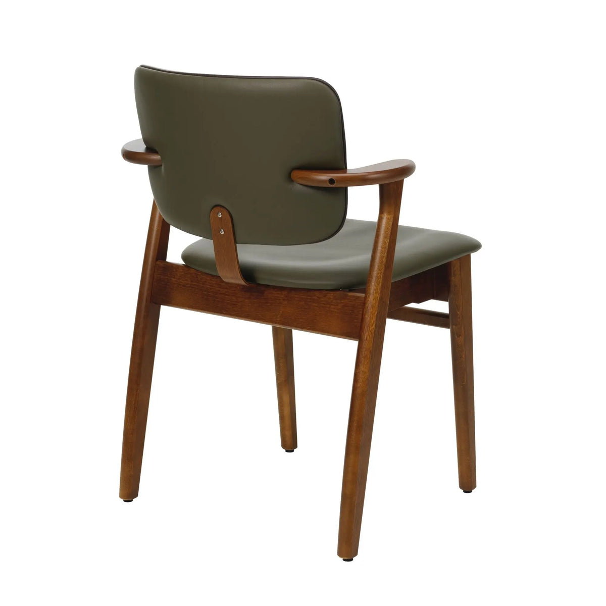 Artek Domus tuoli pähkinäpetsattu/Spectrum moss Artek